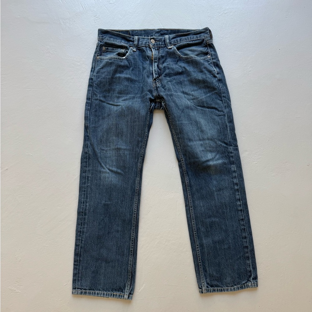 Levi's Men's Straight Fit Blue Jeans